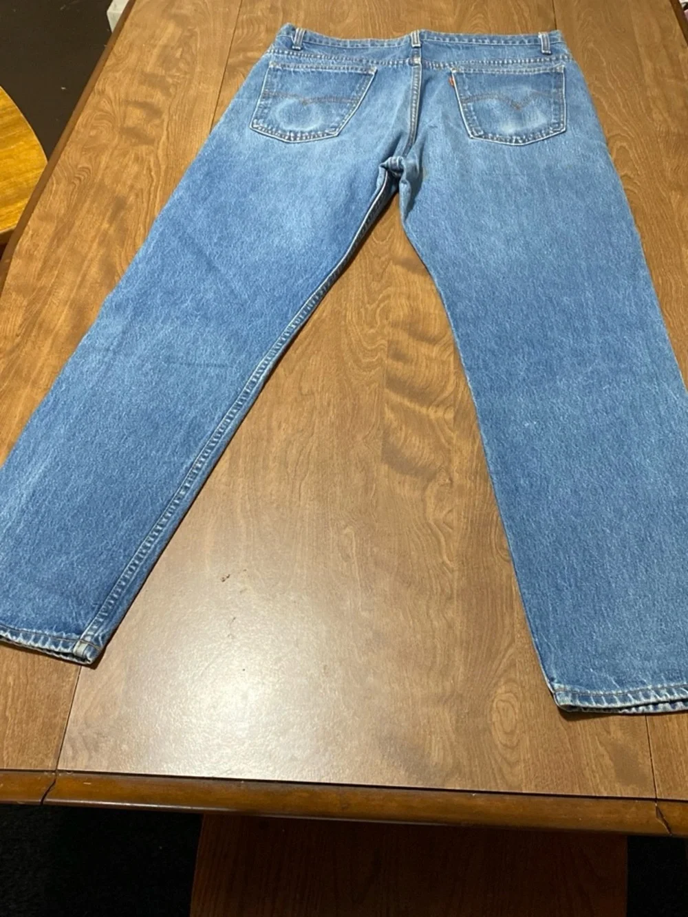 Vintage orange tab Levi's Relaxed Fit Light Blue Denim Jeans